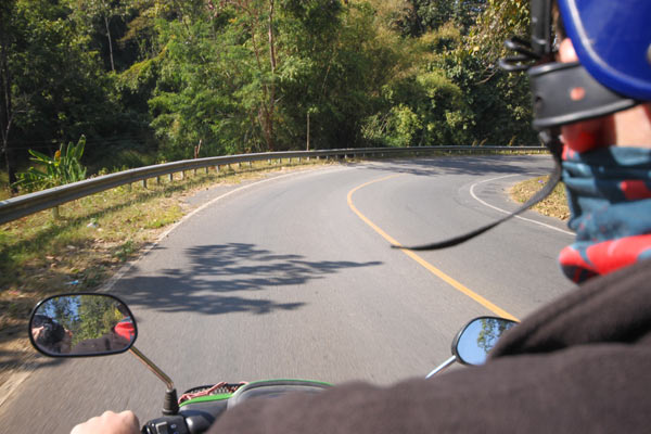 Plenty of great bends on the Samoeng Loop!