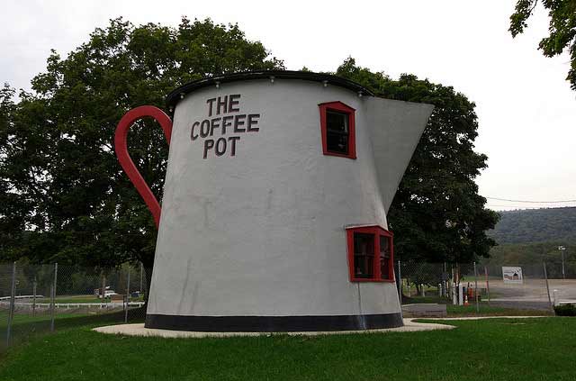The coffee pot