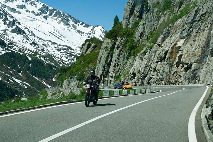mountain motorbike trip